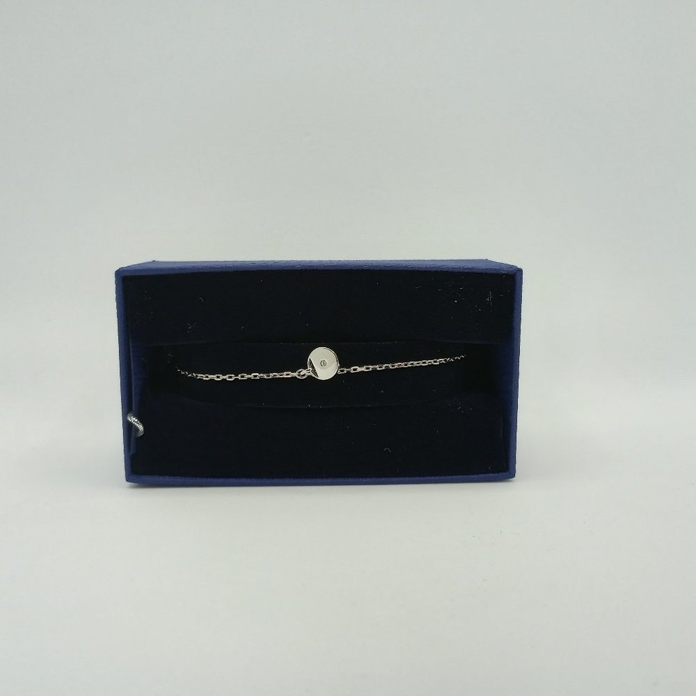 SWAROVSKI Women Ginger Disc Chain Slide Bracelet 5548070